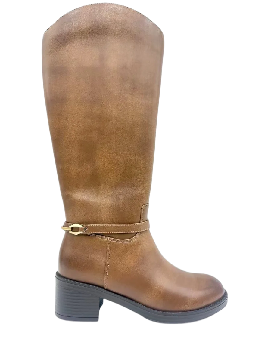 High boots 016 by SHI JI FOOTWEAR, style H016