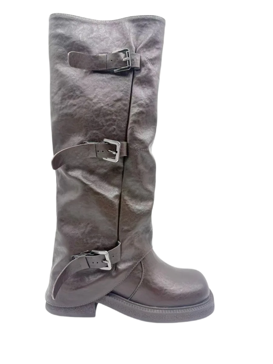 High boots 022 by SHI JI FOOTWEAR, style H022