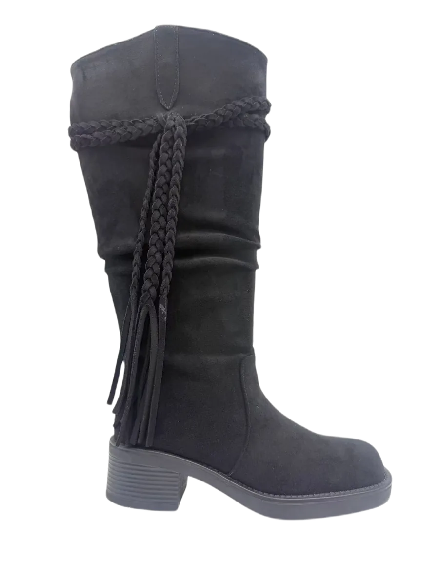 High boots 023 by SHI JI FOOTWEAR, style H023