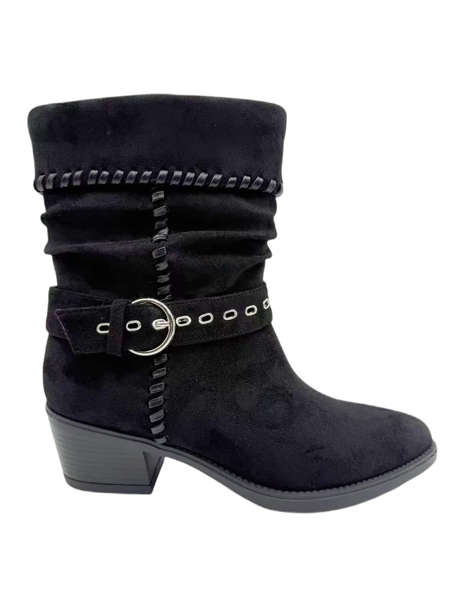 Ladies boots 075 by SHI JI FOOTWEAR, style B075