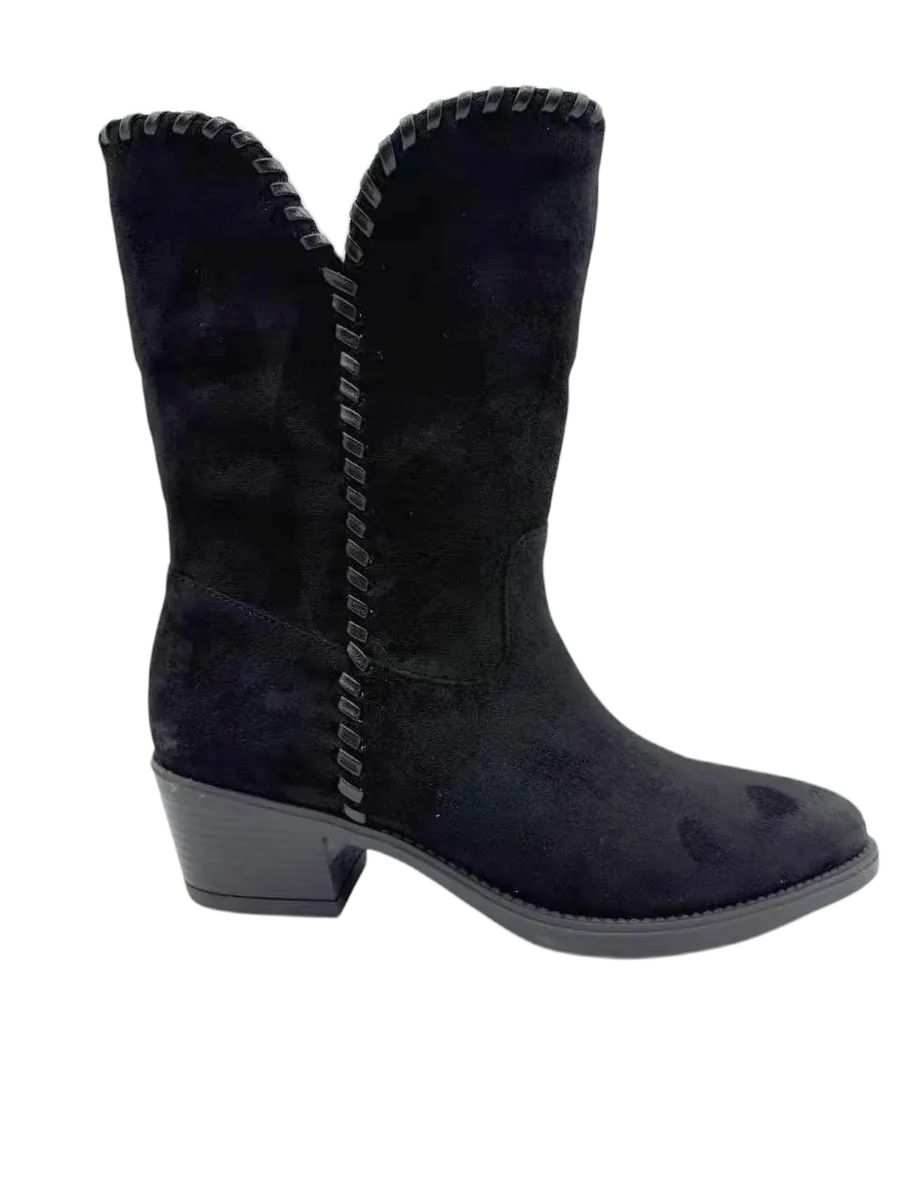 Ladies boots 077 by SHI JI FOOTWEAR, style B077