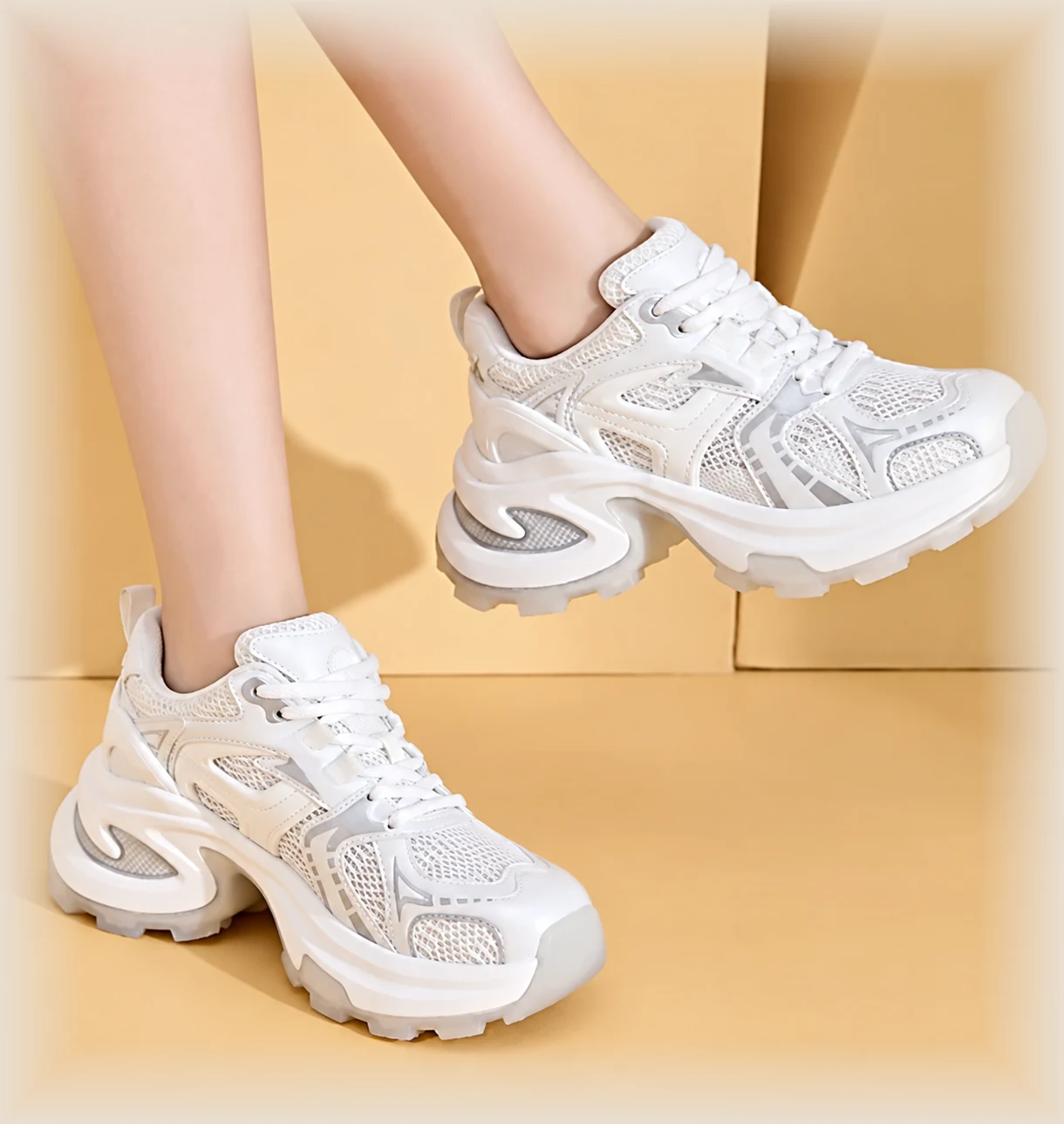 Style HS856 women's sneaker by SHI JI FOOTWEAR, style HS856